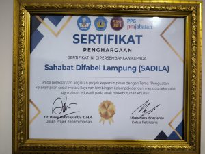 REWARD SAHABAT DIFABEL LAMPUNG