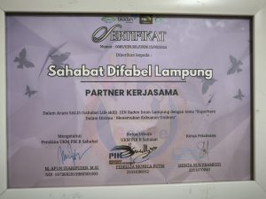 REWARD SAHABAT DIFABEL LAMPUNG