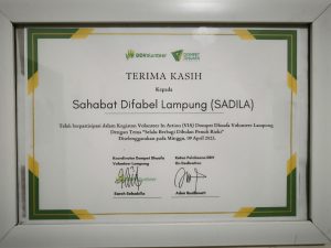 REWARD SAHABAT DIFABEL LAMPUNG